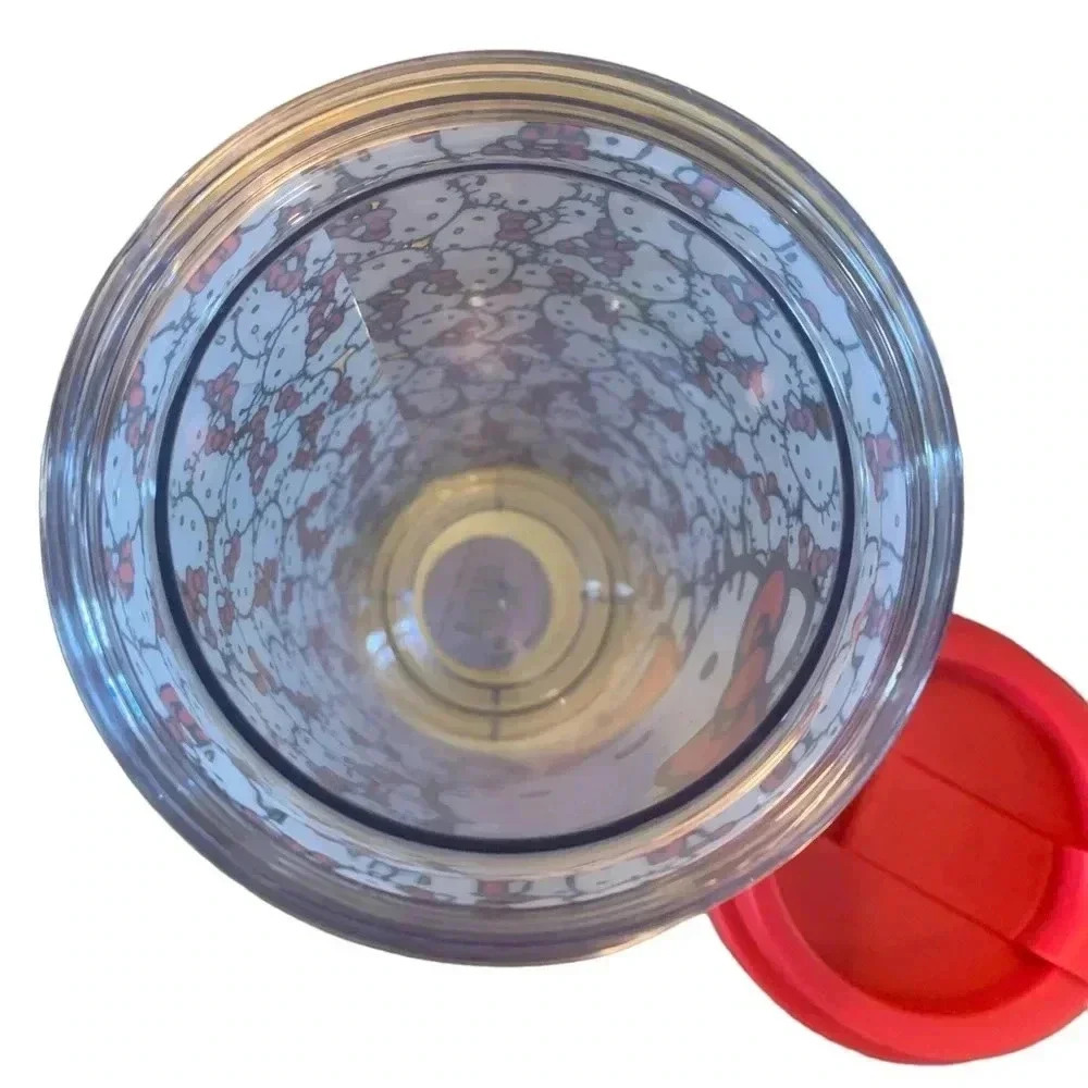 Sanrio Hello Kitty All Over Faces
16OZ Clear Plastic Tumbler with Straw Lid - Picture 3 of 6